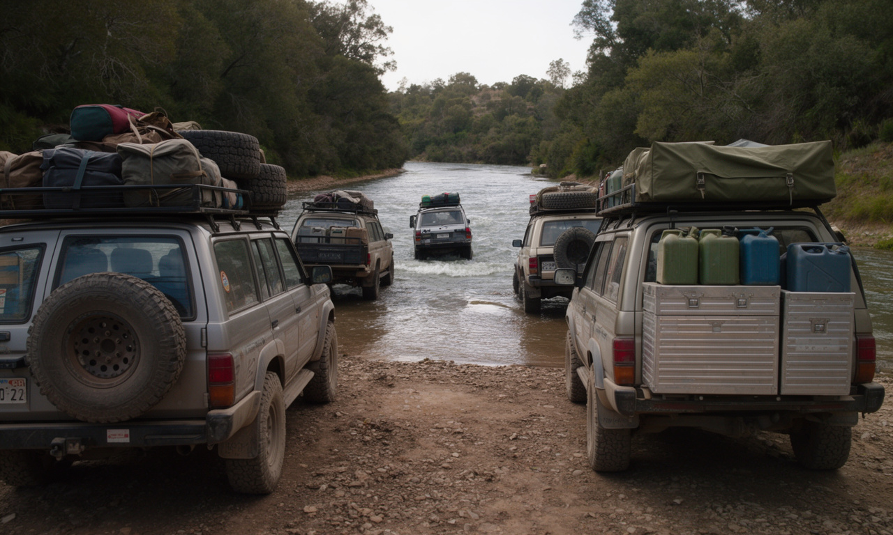 Offroad Camping in der Wildnis
