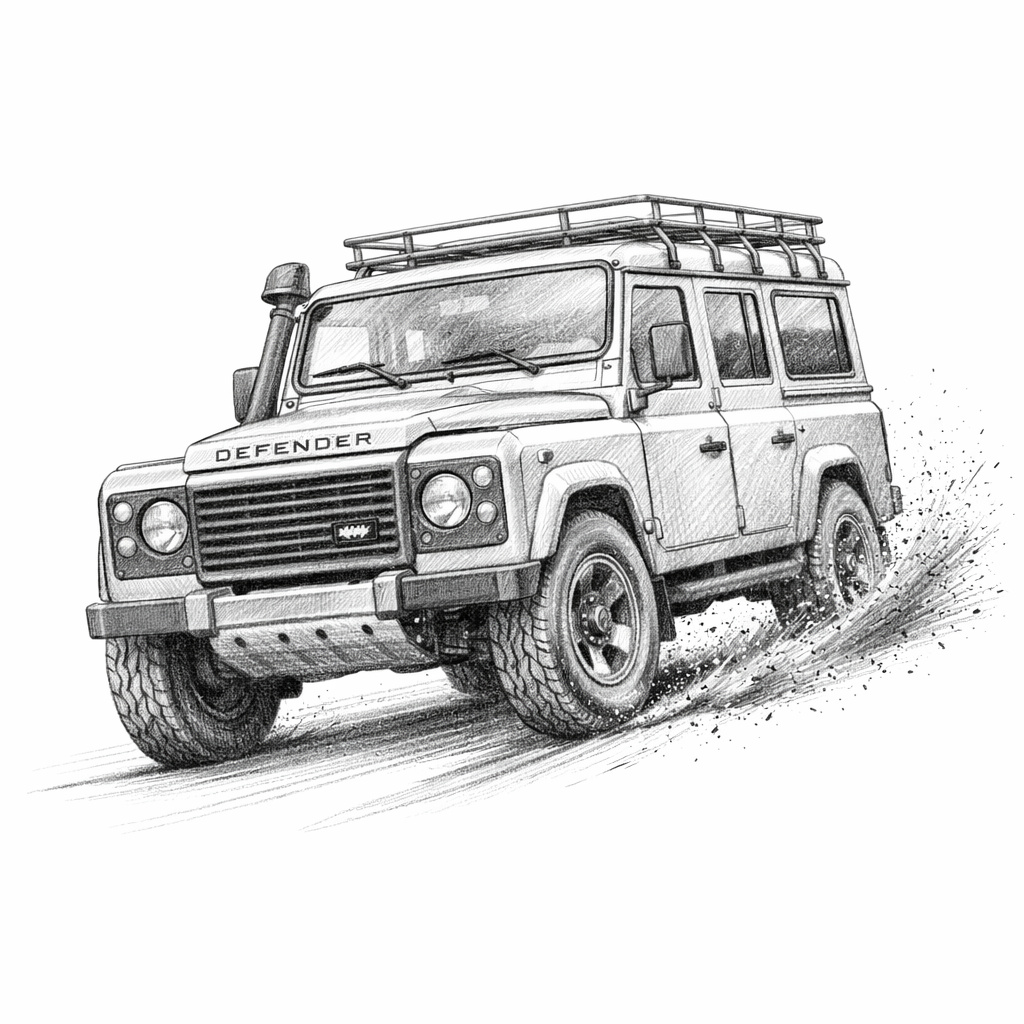 Motor in Werkstatt